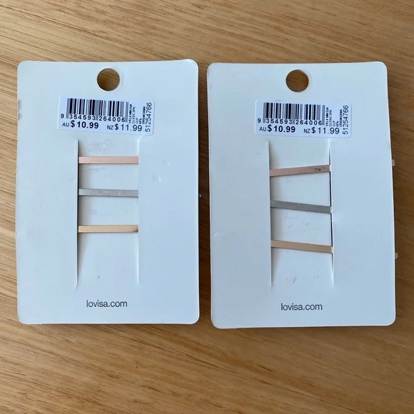 LOVISA | Diamanté hair clips - brand new never worn - Picture 3 of 4